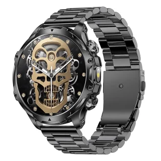 Royal Empire AK Smartwatch Heren 53mm Inclusief Silicone Bandje
