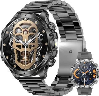 Royal Empire AK Smartwatch Heren 53mm Inclusief Silicone Bandje