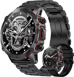 Royal Empire AK56 Smartwatch Heren 47MM Zwart