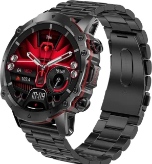 Royal Empire AK56 Smartwatch Heren 47MM Zwart