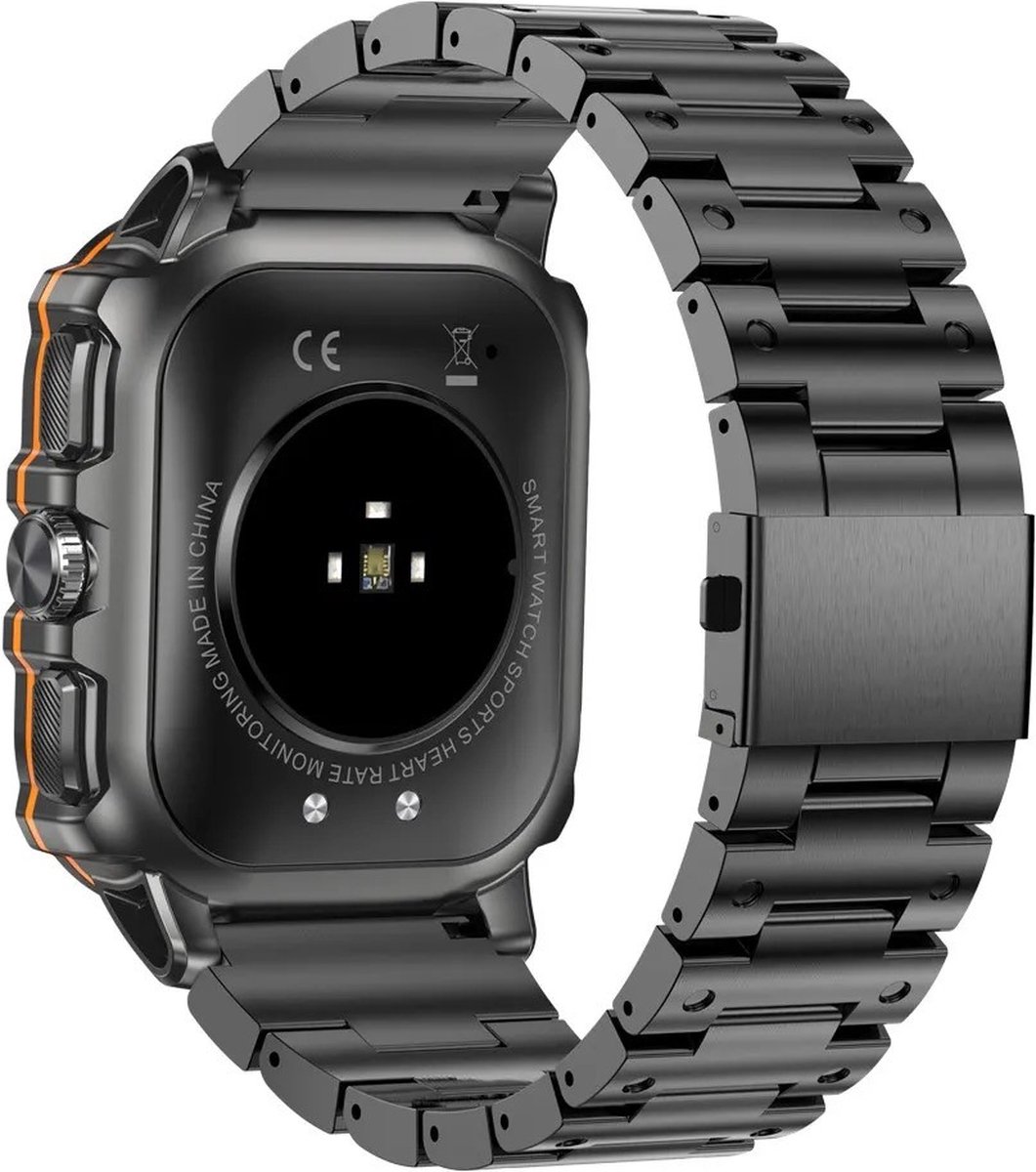Royal Empire AK72 Smartwatch Zwart 45mm Heren