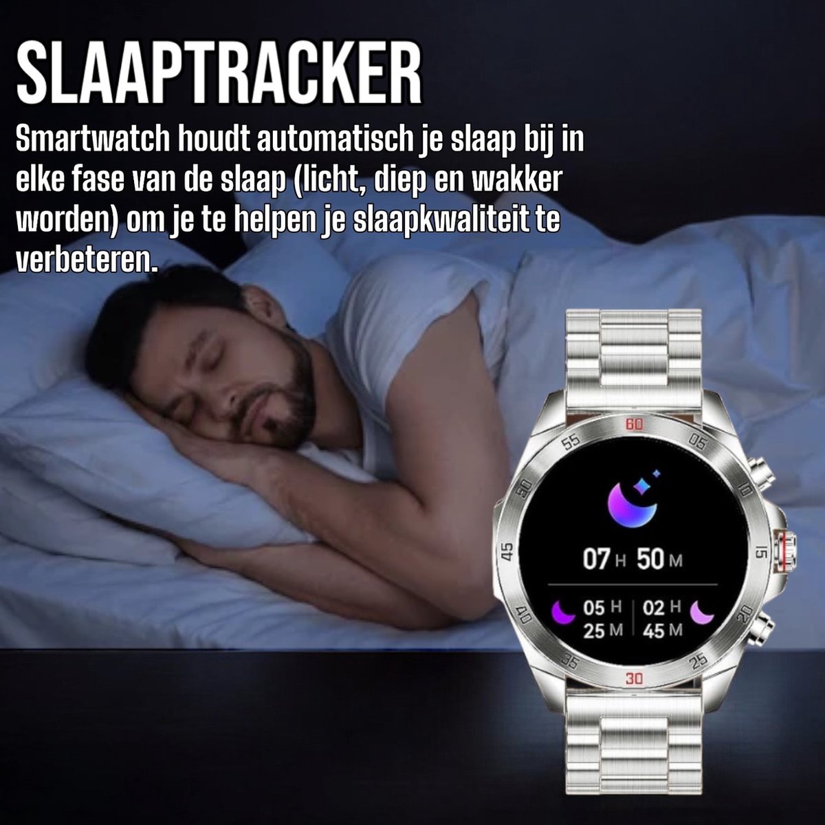 Wat vinden we goed aan de Royal Empire Amoled PRO Smartwatch 46MM Zilver