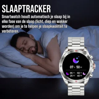 Royal Empire Amoled PRO Smartwatch 46MM Zilver