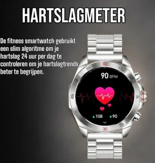 Royal Empire Amoled PRO Smartwatch 46MM Zilver