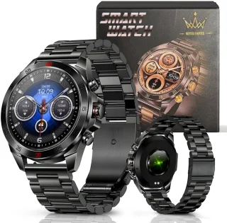 Royal Empire Amoled PRO Smartwatch Heren 46MM Zwart