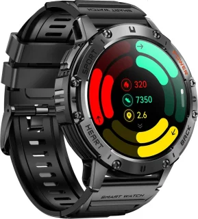Royal Empire Amoled Smartwatch 48MM Zwart Heren