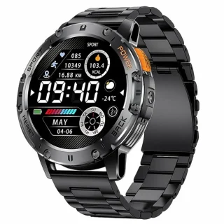 Royal Empire Amoled Smartwatch 48MM Zwart Heren