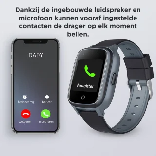 Royal Empire GPS Pro Smartwatch voor Senioren