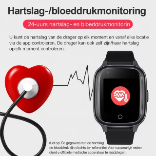 Royal Empire GPS Pro Smartwatch voor Senioren
