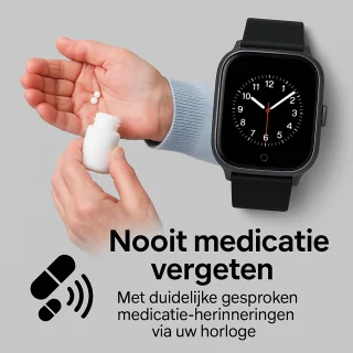 Royal Empire GPS Pro Smartwatch voor Senioren
