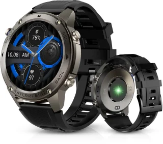 Royal Empire GPS Smartwatch Heren 53MM Zwart