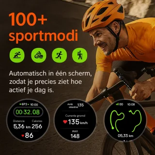 Royal Empire GPS Sport Smartwatch - Heren
