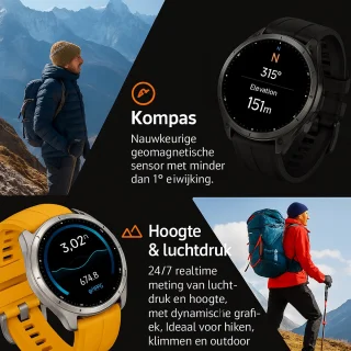 Royal Empire GPS Sport Smartwatch - Heren