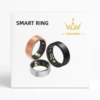 Royal Empire Smart Ring Zwart Maat 11