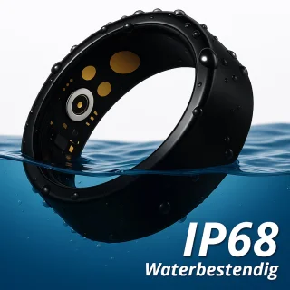 Royal Empire Smart Ring Zwart Maat 11