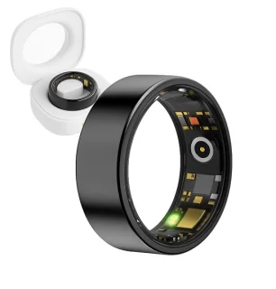 Royal Empire Smart Ring Zwart Maat 11
