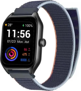 Royal Supplies C50 Smartwatch - Blauw Nylon