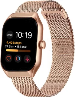 Royal Supplies C50 Smartwatch Rosegoud Staal