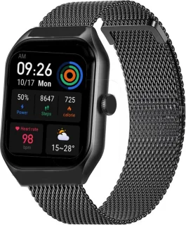 Royal Supplies C50 Smartwatch Zwart Staal