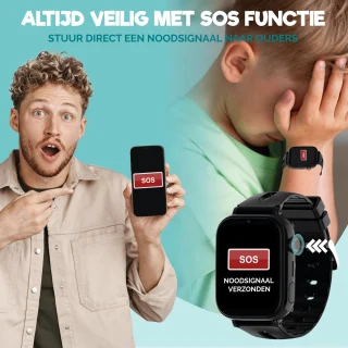 Royal Supplies Pixiepulse - Kinder Smartwatch Zwart