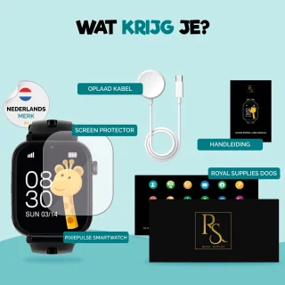 Royal Supplies Pixiepulse - Smartwatch voor kinderen