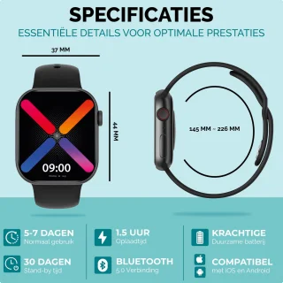 Royal Supplies RF-93 Smartwatch - Roze
