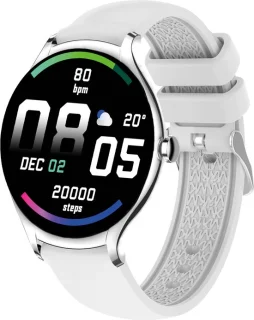 Royal Supplies S8 Smartwatch - Zilver/Zwart