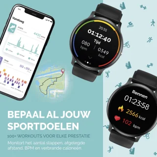 Royal Supplies SQ-33 Smartwatch - Blauw