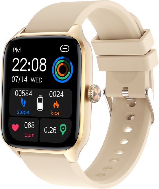 SAMMIT Luxe Dames Smartwatch Rosé Goud 42MM