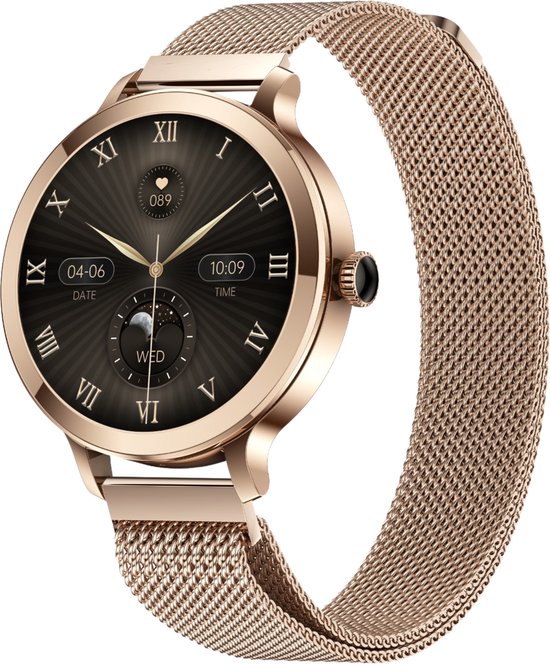 Elegantie ontmoet functionaliteit: compacte smartwatch voor stijlbewuste dames