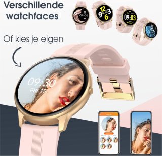 SAMMIT Smartwatch Dames Goud
