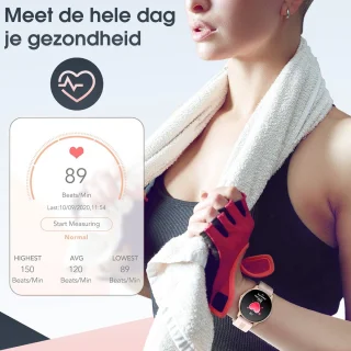 SAMMIT Smartwatch Dames Goud