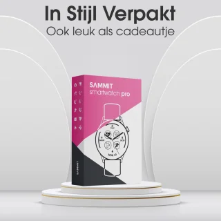 SAMMIT Smartwatch Dames Rosé Goud 42MM