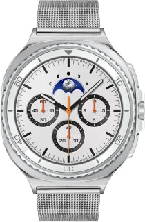 Samsung Galaxy Watch 8 Classic Wit/ZilverklMesh 46mm
