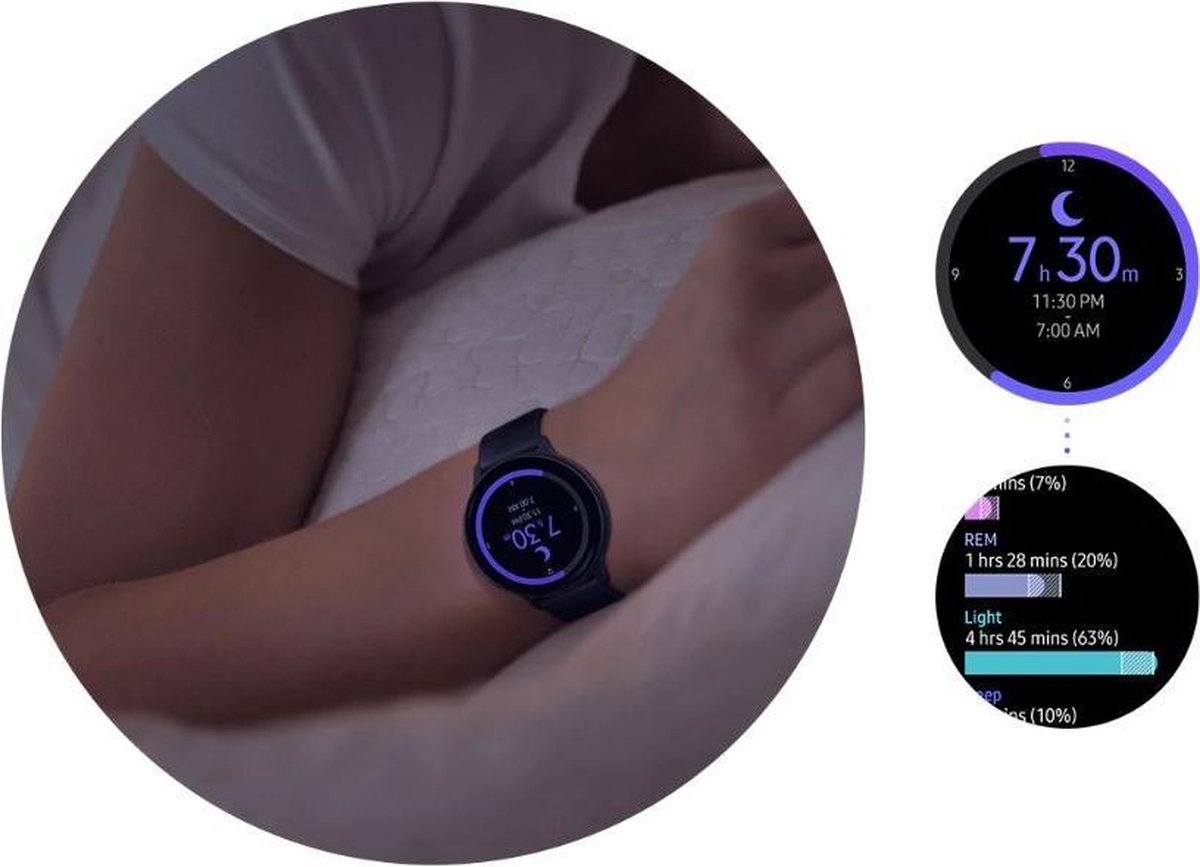 Samsung Galaxy Watch Active 2 44mm BT Aluminium Zwart