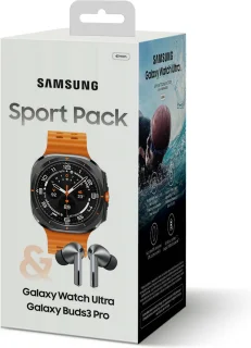 Samsung Galaxy Watch Ultra 47mm Titanium Silver + Galaxy Buds 3 Pro Sport Pack