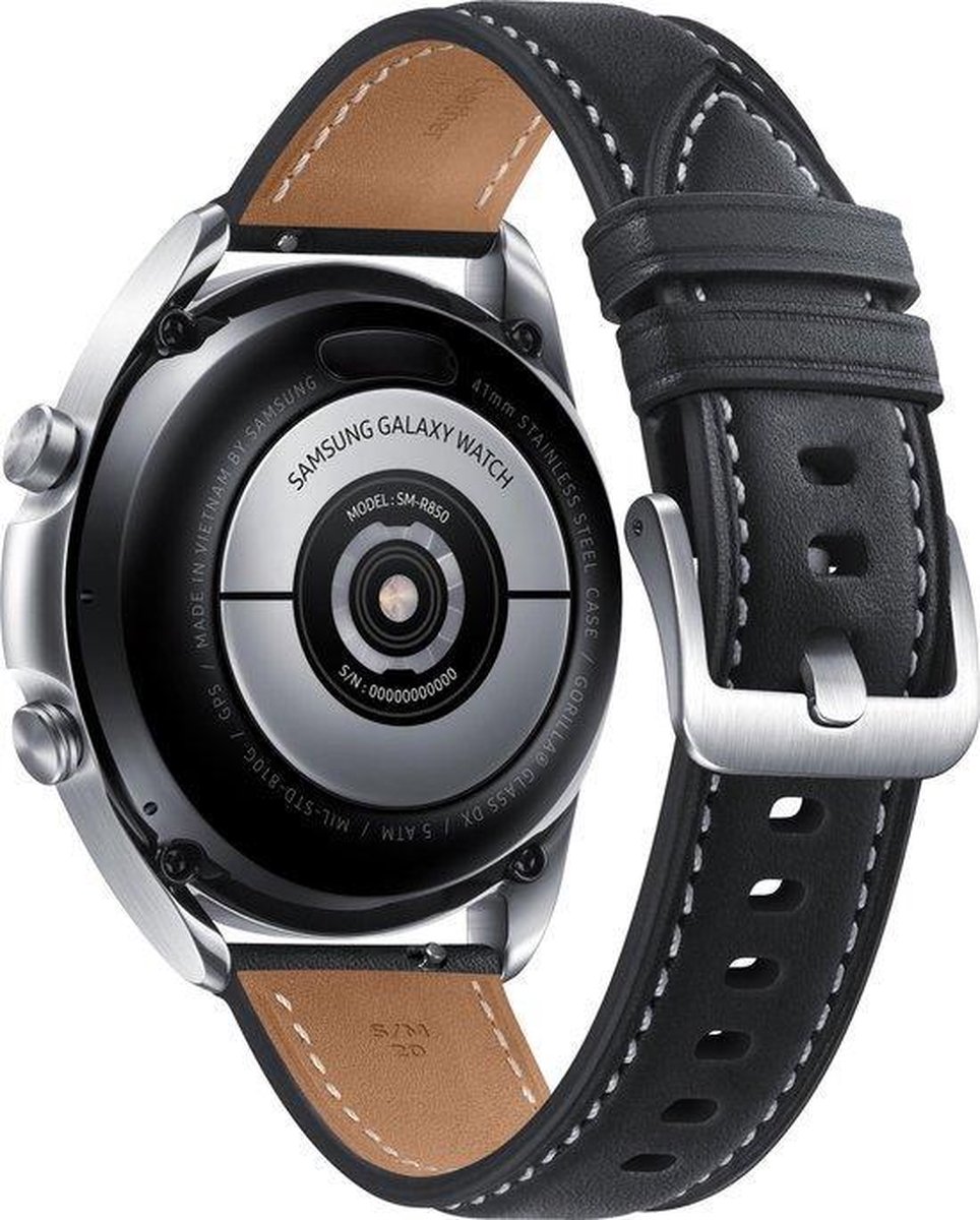 Samsung Galaxy Watch3 45mm Stainless Steel Zilver