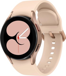 De Samsung Galaxy Watch4 40mm Smartwatch Goud Roze in één oogopslag
