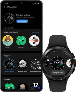 Samsung Galaxy Watch4 Classic Smartwatch 46mm Zwart