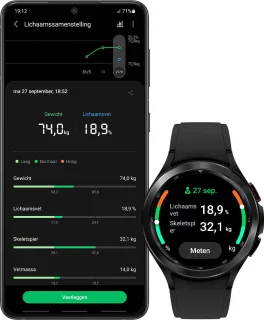 Samsung Galaxy Watch4 Classic Smartwatch 46mm Zwart