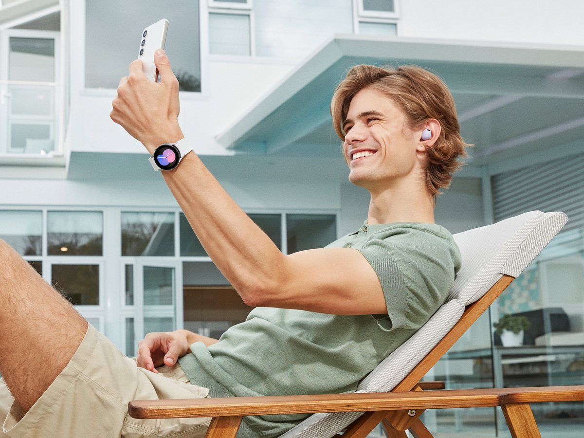 Samsung Galaxy Watch5 44mm Silver LTE/5G