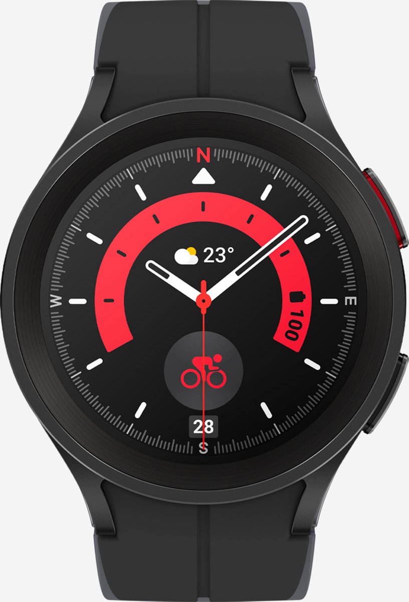 Samsung Galaxy Watch5 Pro 45 mm Zwart GPS
