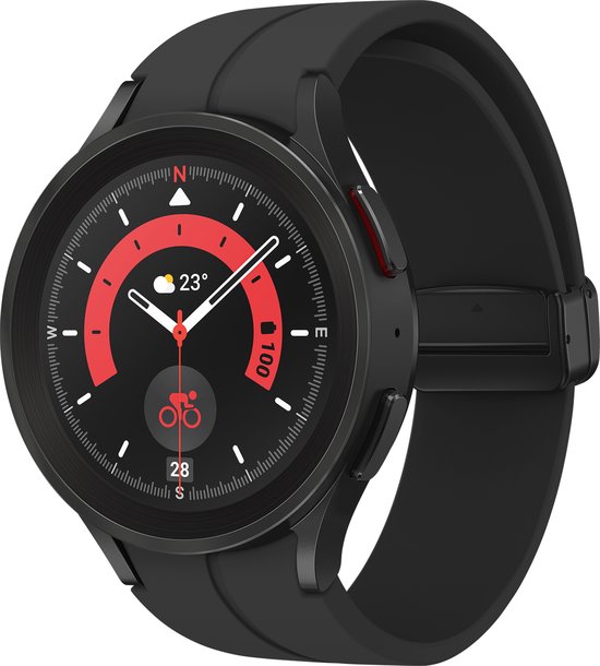 Samsung Galaxy Watch5 Pro 45 mm Zwart GPS