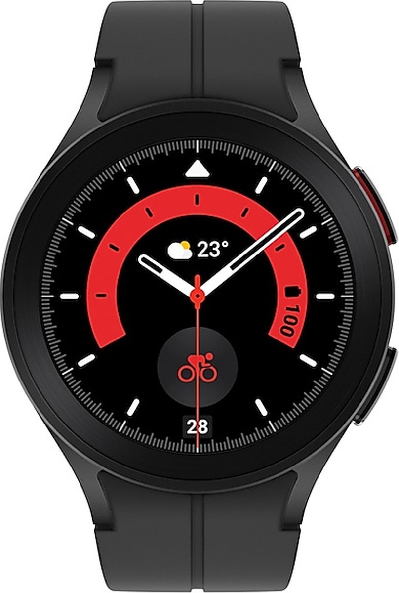 De Samsung Galaxy Watch5 Pro 45mm Black in één oogopslag