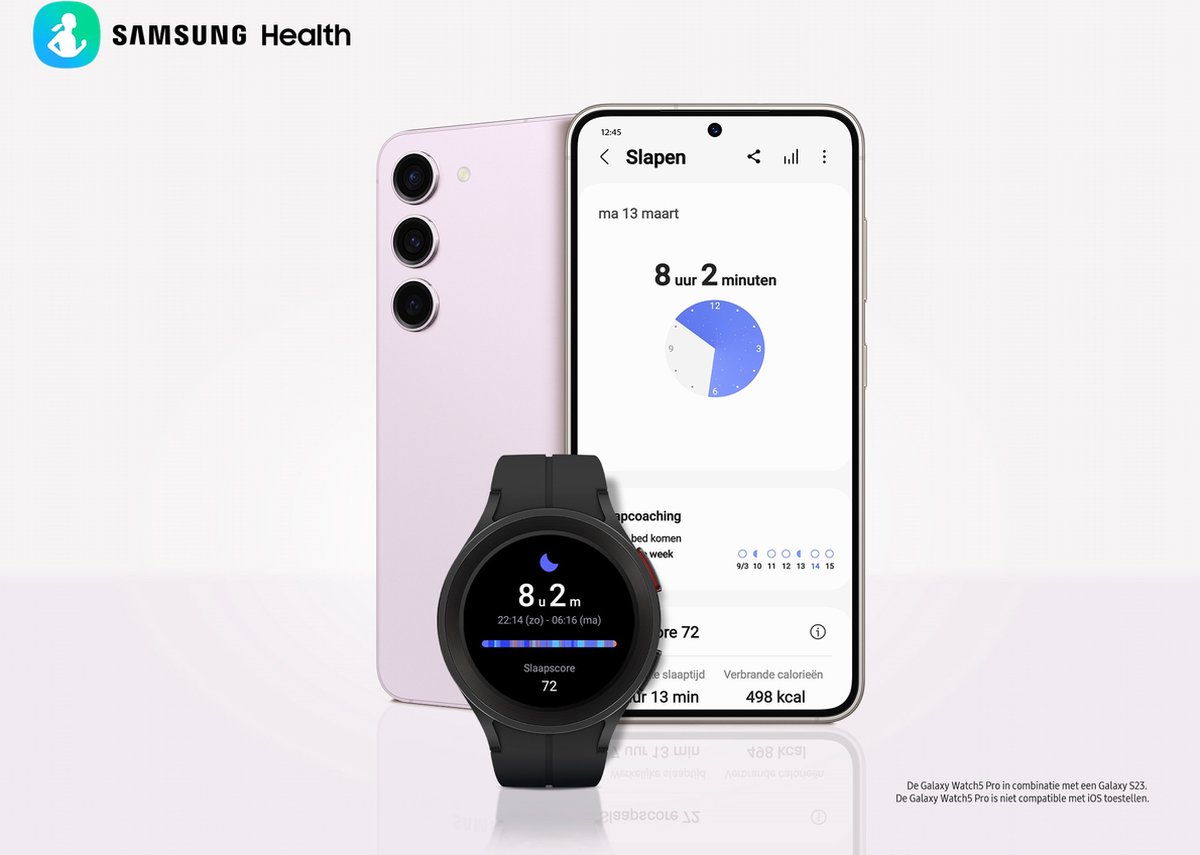 Wat vinden we goed aan de Samsung Galaxy Watch5 Pro 45mm Black