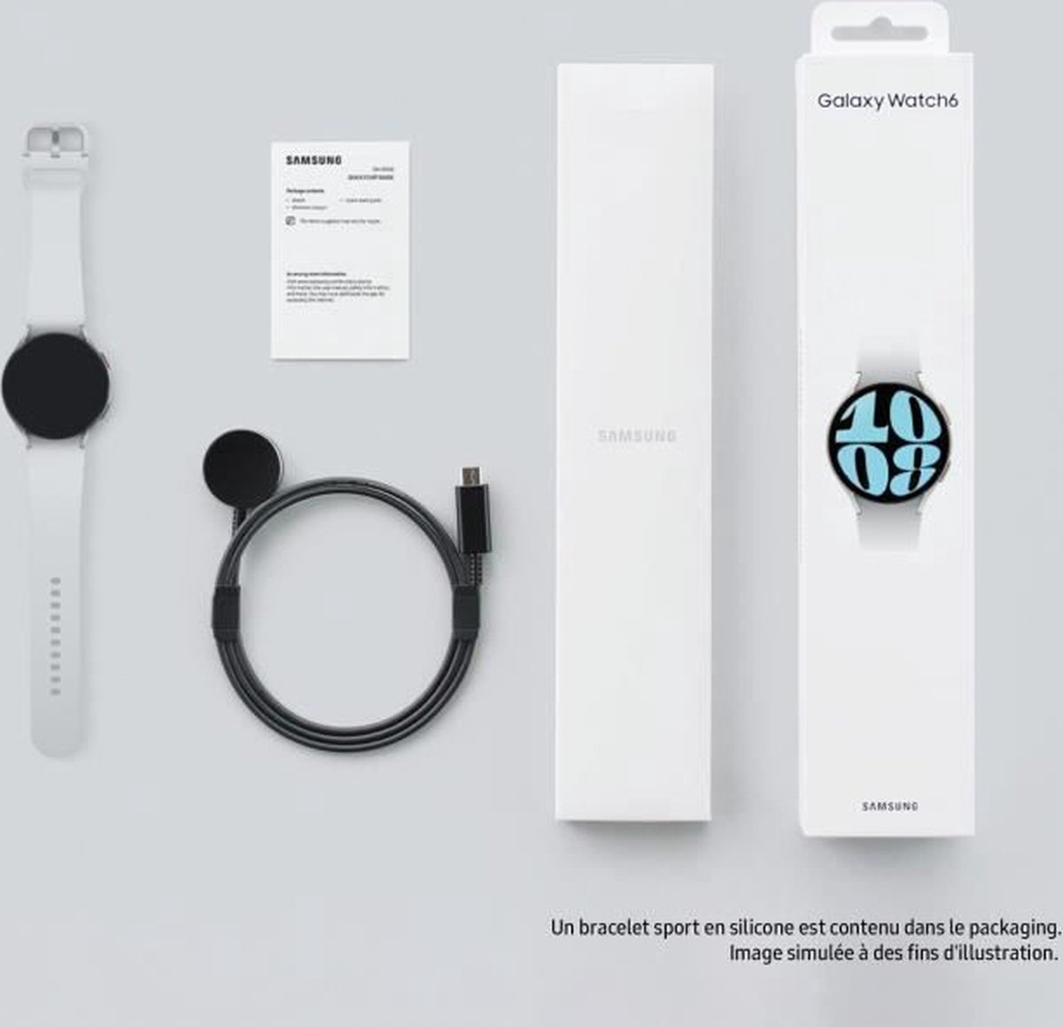 Samsung Galaxy Watch6 44mm Silver Smartwatch