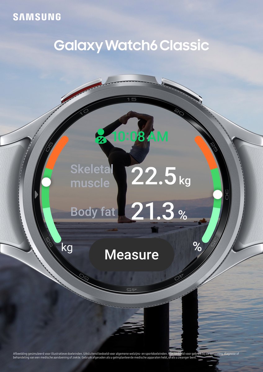 Samsung Galaxy Watch6 Classic 43mm Silver LTE