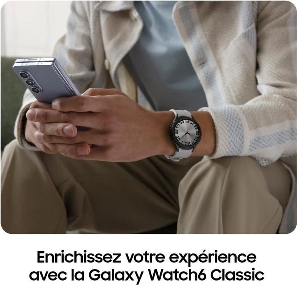 Samsung Galaxy Watch6 Classic 47mm Zilver Bluetooth