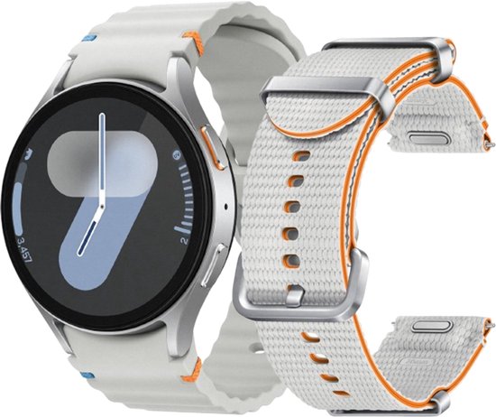 Samsung Galaxy Watch7 44mm Silver + Athleisure Band M/L