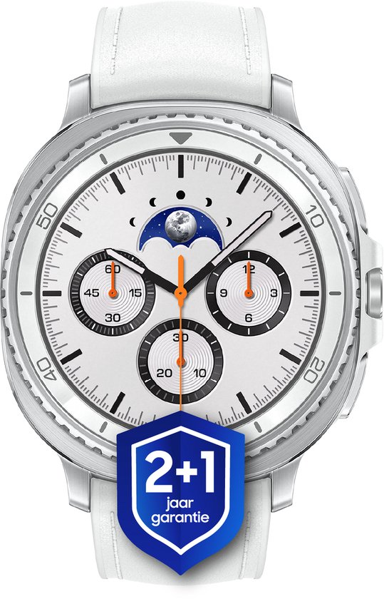 Samsung Galaxy Watch8 Classic 46mm White: Tijdloze elegantie ontmoet moderne technologie